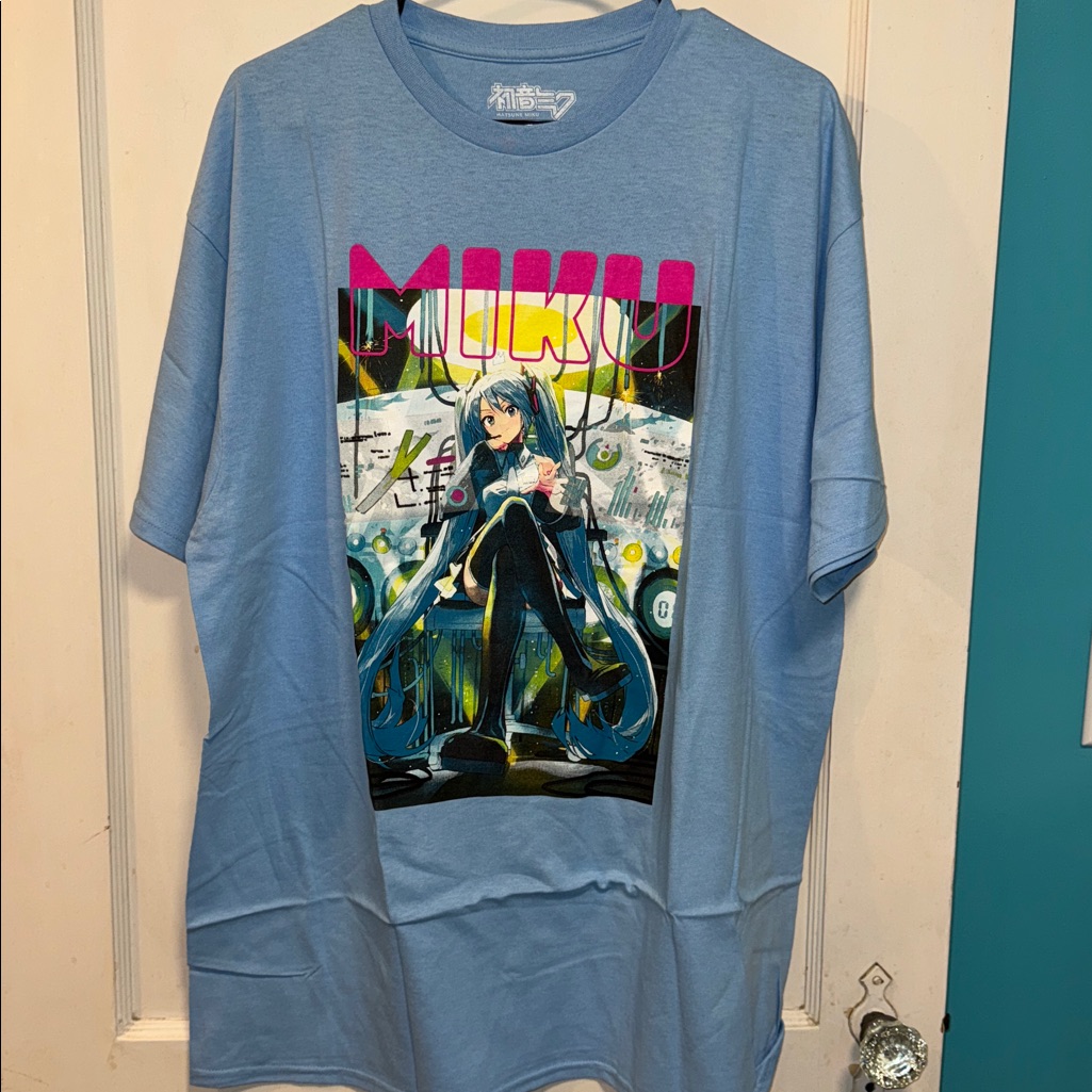 Miku Blue Shirt